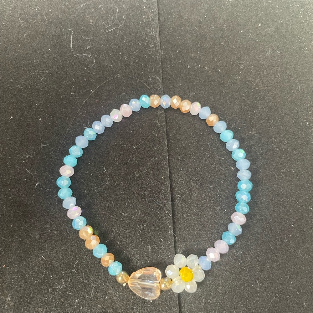 Multi color beaded bracelet